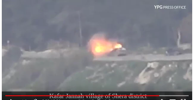 Α/T τινάζει στον αέρα όχημα του τουρκικού στρατού – 5 Τούρκοι νεκροί! (βίντεο)